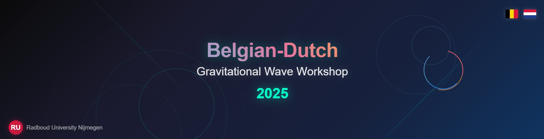 Belgian-Dutch Gravitational Wave Meeting 2025